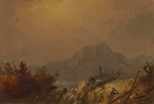 Westliche Landschaft von Alfred Jacob Miller