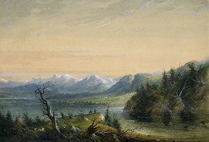 Wind River Kette von Alfred Jacob Miller