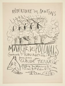 Repertoire des Pantins: Marsch der Polen von Alfred Jarry