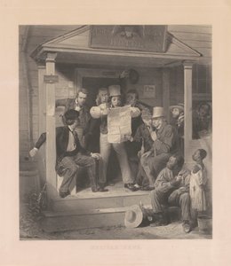 Mexikanische Nachrichten von Alfred Jones, after Richard Caton Woodville