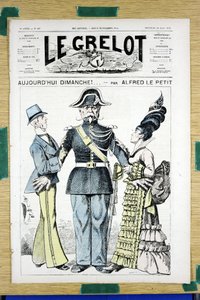 Titelblatt von Le Grelot, Nummer 167, Satirique en Couleurs