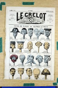 Cover von „Le Grelot“, Nummer 64, Satirique en Couleurs