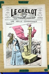 Titelblatt von Le Grelot, Nummer 759, Satirique en Couleurs von Alfred Le Petit