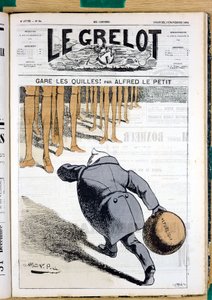 Titelblatt von „Le Grelot“, Nummer 84, Satirique en Couleurs
