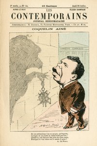 Titelblatt von „Les Contemporains“, Nummer 34