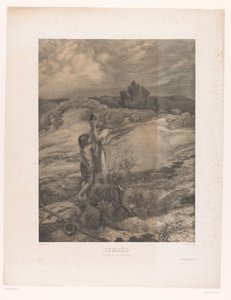 Hagar und Ismael in der Wüste