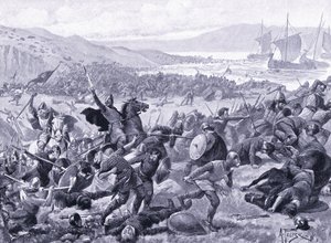 Die große Schlacht von Brunanburgh 937 n. Chr.