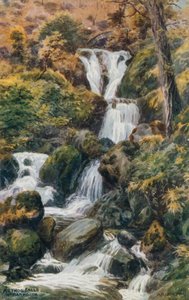 Arthog Wasserfälle, bei Barmouth von Alfred Robert Quinton