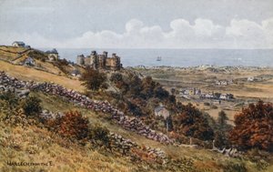 Harlech, vom Osten von Alfred Robert Quinton