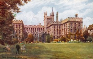 New College, Oxford von Alfred Robert Quinton