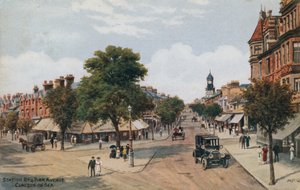 Station Rd und Pier Avenue, Clacton-on-Sea