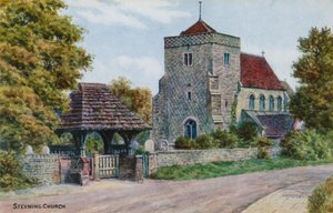 Steyning Kirche von Alfred Robert Quinton