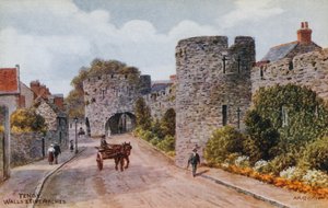 Tenby, Mauern und fünf Bögen von Alfred Robert Quinton