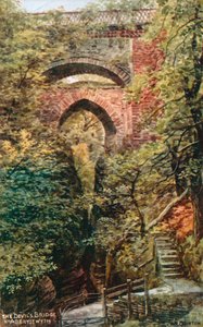 Die Teufelsbrücke, bei Aberystwyth