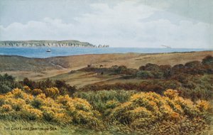 Der Golfplatz, Barton-on-Sea von Alfred Robert Quinton