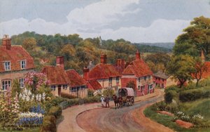 Town Hill Lamberhurst, Kent von Alfred Robert Quinton