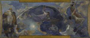 Skizze für das Petit Palais, südliche Galerie: Poesie - Drama, zwischen 1906 und 1914