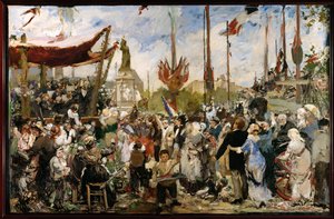 Der 14. Juli 1880 von Alfred Roll