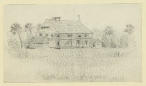 Steuerhaus des St. Johns River von Alfred Rudolph Waud