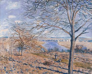 Ufer des Loing von Alfred Sisley