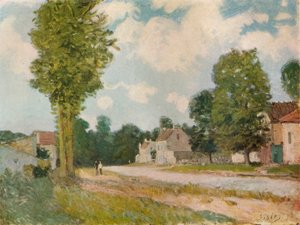 La Route de Versailles, 19. Jahrhundert, 1929 von Alfred Sisley