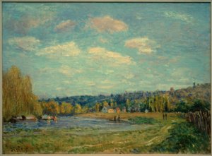 Die Seine bei Saint-Cloud