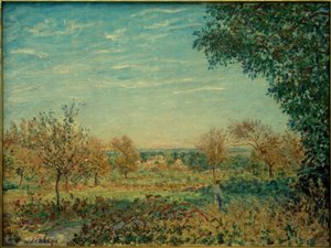 Septembermorgen von Alfred Sisley