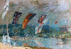 Regatta in Molesey, 1874