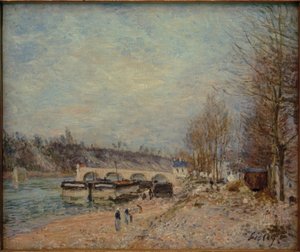 Saint-Mammès - Graues Wetter