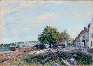 Saint-Mammès. Morgen, 1884 von Alfred Sisley