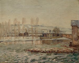 Die Mühlen von Moret, 1890