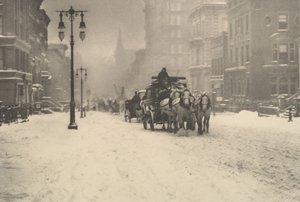 Ein trüber Tag, ca. 1897 von Alfred Stieglitz