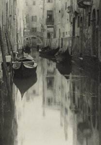 Ein venezianischer Kanal von Alfred Stieglitz
