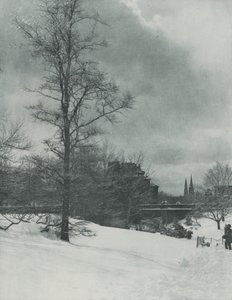 Ein Winterhimmel - Central Park von Alfred Stieglitz