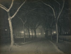 Eine eisige Nacht, New York, 1898