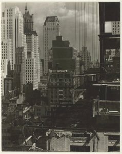 Von meinem Fenster bei An American Place, Norden von Alfred Stieglitz