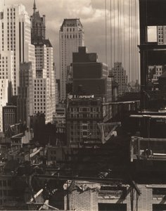 Von meinem Fenster bei An American Place, Norden von Alfred Stieglitz