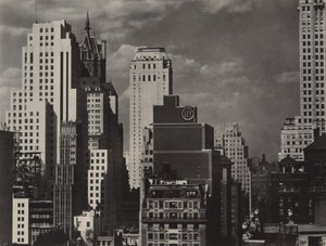 Von meinem Fenster bei An American Place, Norden von Alfred Stieglitz