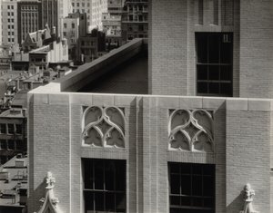 Von meinem Fenster bei An American Place, Norden von Alfred Stieglitz