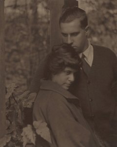 Kitty Stieglitz und Edward Stieglitz von Alfred Stieglitz