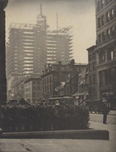 Alt und Neu New York von Alfred Stieglitz