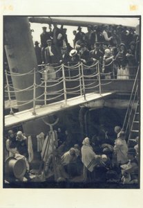 Die Steerage, aus der Zeitschrift 291, Nr. 7–8 von Alfred Stieglitz