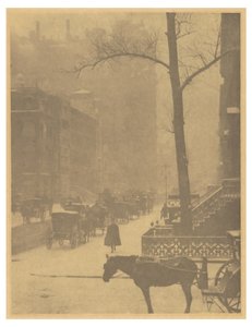 [Die Straße - Entwurf für ein Plakat] von Alfred Stieglitz