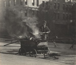 Der Straßenpflasterer von Alfred Stieglitz