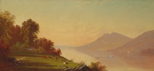 Nachmittag am Hudson, 1867 von Alfred Thompson Bricher