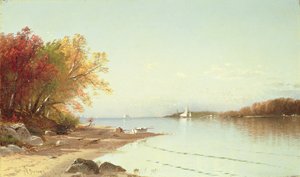 Narragansett Bay, Herbst, Rhode Island