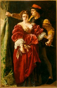 Lucrezia Borgia, 1863 von Alfred W. Elmore