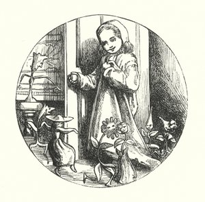 Titelblatt-Illustration für Geschichten und Märchen von Hans Christian Andersen
