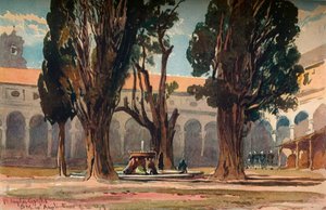 Santa Maria Degli Angeli, Rom, um 1870