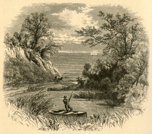 Blick auf den Michigansee, 1874